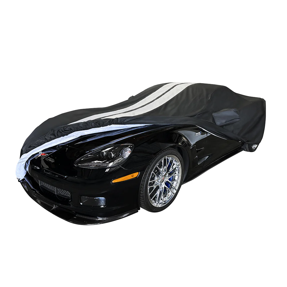 C6 Corvette West Coast Corvette Ultraguard Car Cover - Stripes - Image 3