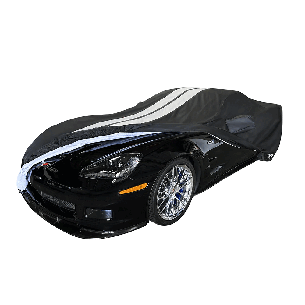 C6 Corvette West Coast Corvette Ultraguard Car Cover - Stripes