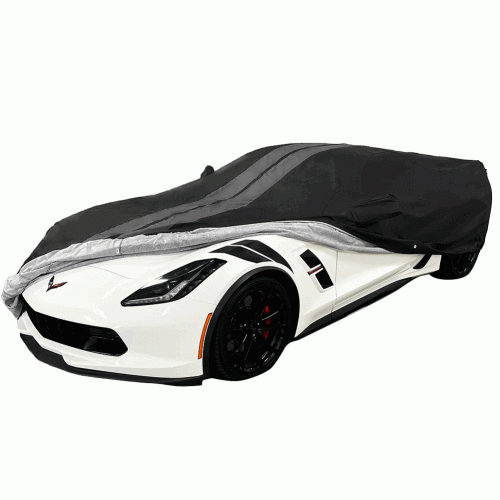 C7 Corvette West Coast Corvette Ultraguard Car Cover – Stripes