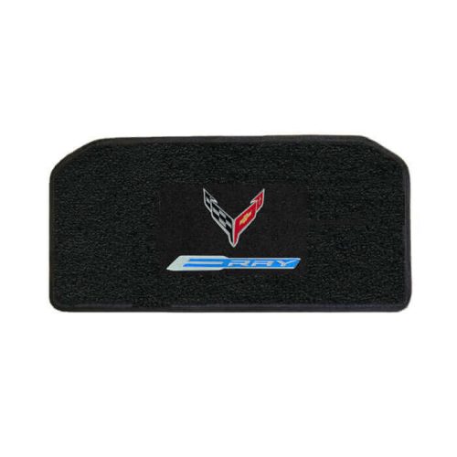 C8 Corvette Lloyd Mats Front Cargo Mats – Double Logo- Luxe – E-Ray