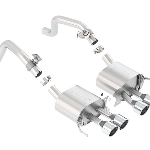 C7 Corvette Grand Sport Borla S-Type 11908 with Standard Exhaust (2017-2019)