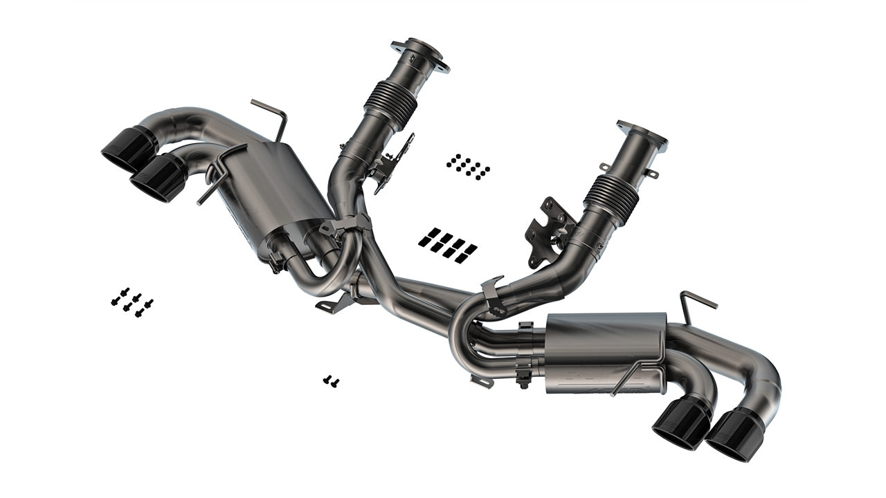C8 Corvette Stingray Borla ATAK 140841BC Exhaust System (2020-2026) - Image 2