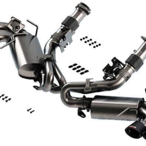 C8 Corvette Stingray Borla ATAK 140841CF – Carbon Fiber Tips (2020-2026)