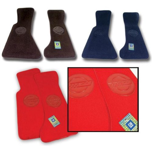 1984-1996 Carpeted Floor Mats with GM Licensed Logo