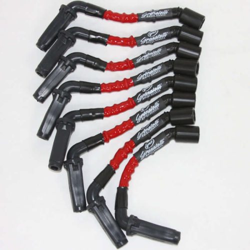 C6 Corvette Granatelli Spark Plug Wires – High Temp Red/Black