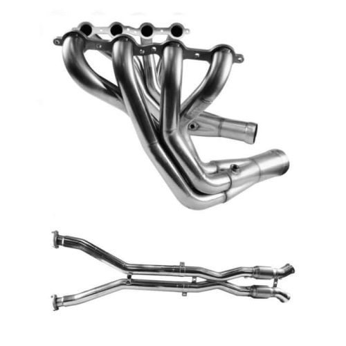 C5 Corvette Kooks Headers 1-3/4 with Green Cats (1997-2004)