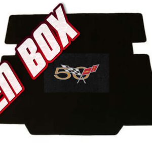 C5 Corvette Lloyd Mats Cargo Mat - Single Logo - Luxe (OPEN BOX)