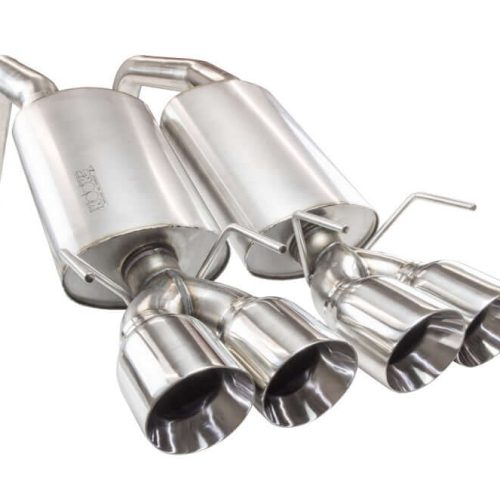 C6 Corvette Z06 Kooks Axle Back Exhaust 3.0 Inch (2006-2016)