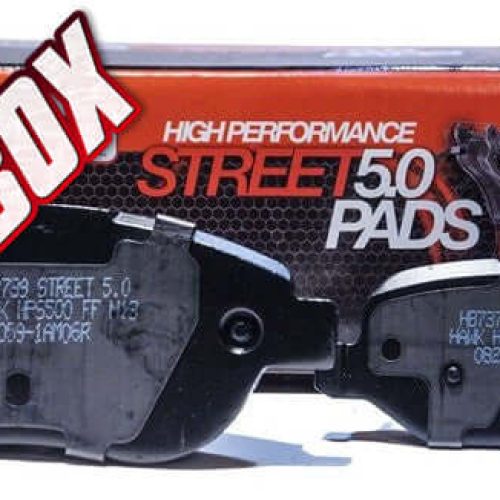 C6 Corvette Hawk Brake Pads – HPS 5.0 – Front (OPEN BOX)