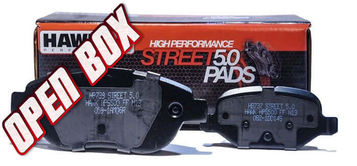 C6 Corvette Hawk Brake Pads - HPS 5.0 - Front (OPEN BOX)