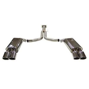 B&B 2.5" Cat-Back Exhaust System for 2 Bolt Flange - Quad 4.5" Oval Tips (89-96 L98)