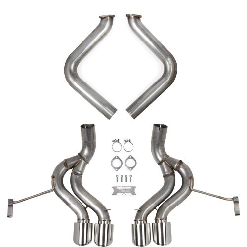 C5 Corvette Hooker BlackHeart Axle Back Exhaust – Straight Pipes