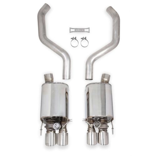 C6 Corvette Z06 Hooker BlackHeart Axle Back Exhaust