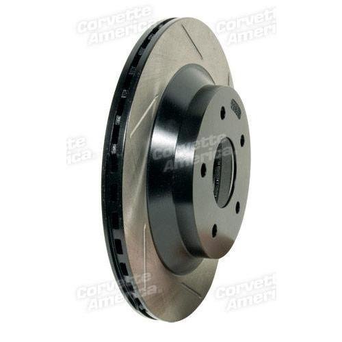 Corvette Brake Rotor. Front 12- LH Power Slot- 1988-1995