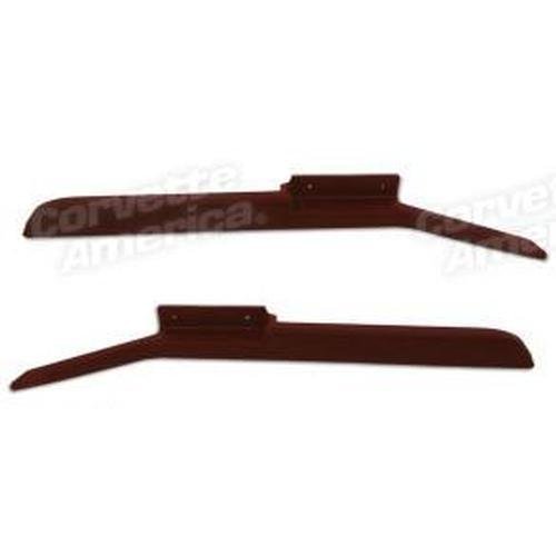 Corvette Armrests. Red- 1984-1985