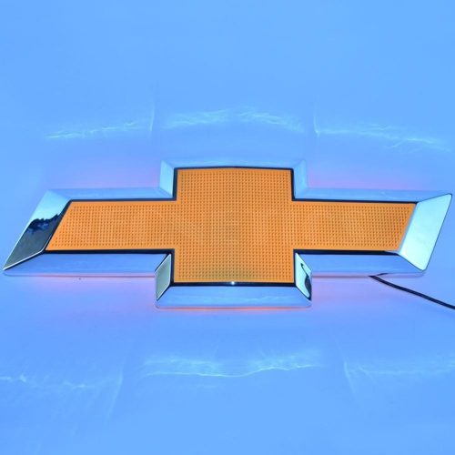 Corvette – Bowtie Shaped – Backlit Neon Sign : Large 31 Inch Across