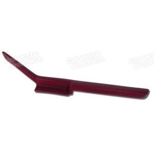Corvette Armrest. Red RH- 1984-1985
