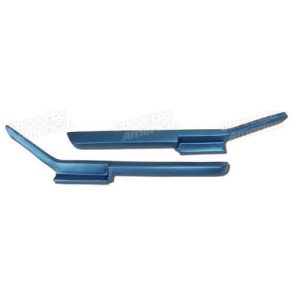 Corvette Armrests. Blue- 1986-1989