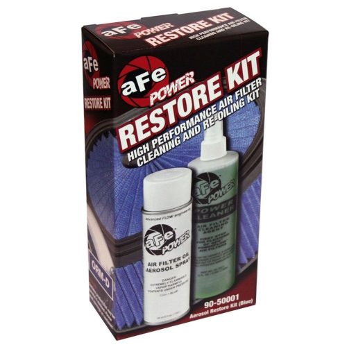 Air Filter Restore Kit – aFe : 6.5 oz Blue Oil & 12 oz Power Cleaner