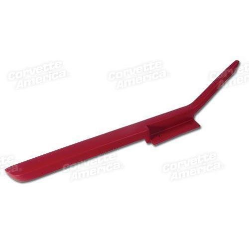 Corvette Armrest. Red RH- 1986-1989