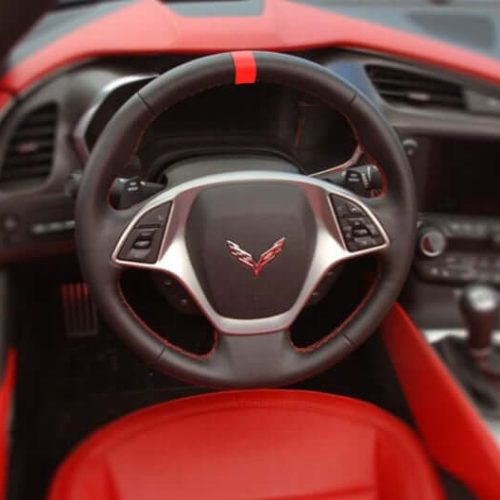 C7 Corvette Sandy Eggo Designs Steering Wheel Top Center Marker